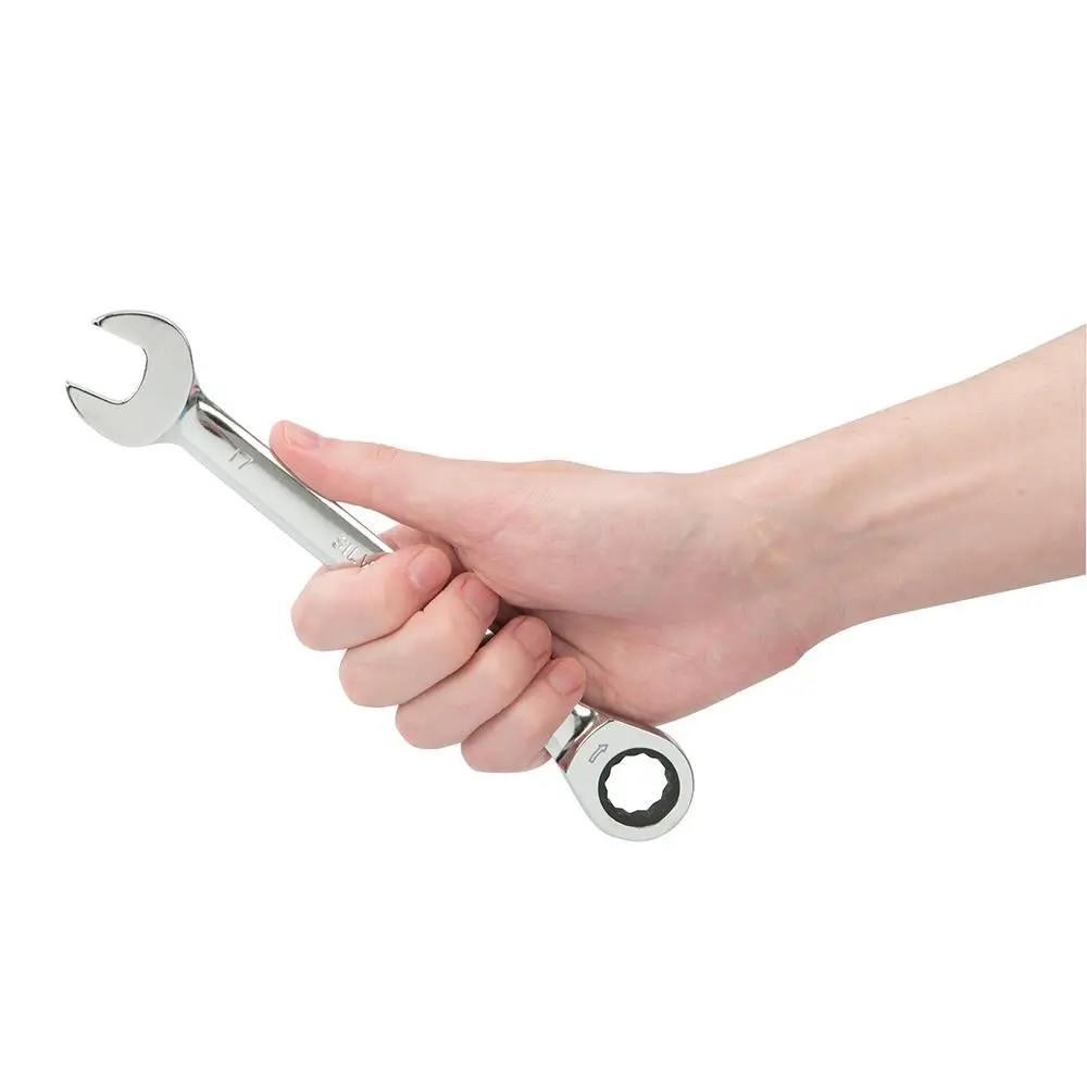 Silverline Fixed Head Ratchet Spanner Set 6pce 8 - 17mm 633788 - Image 8