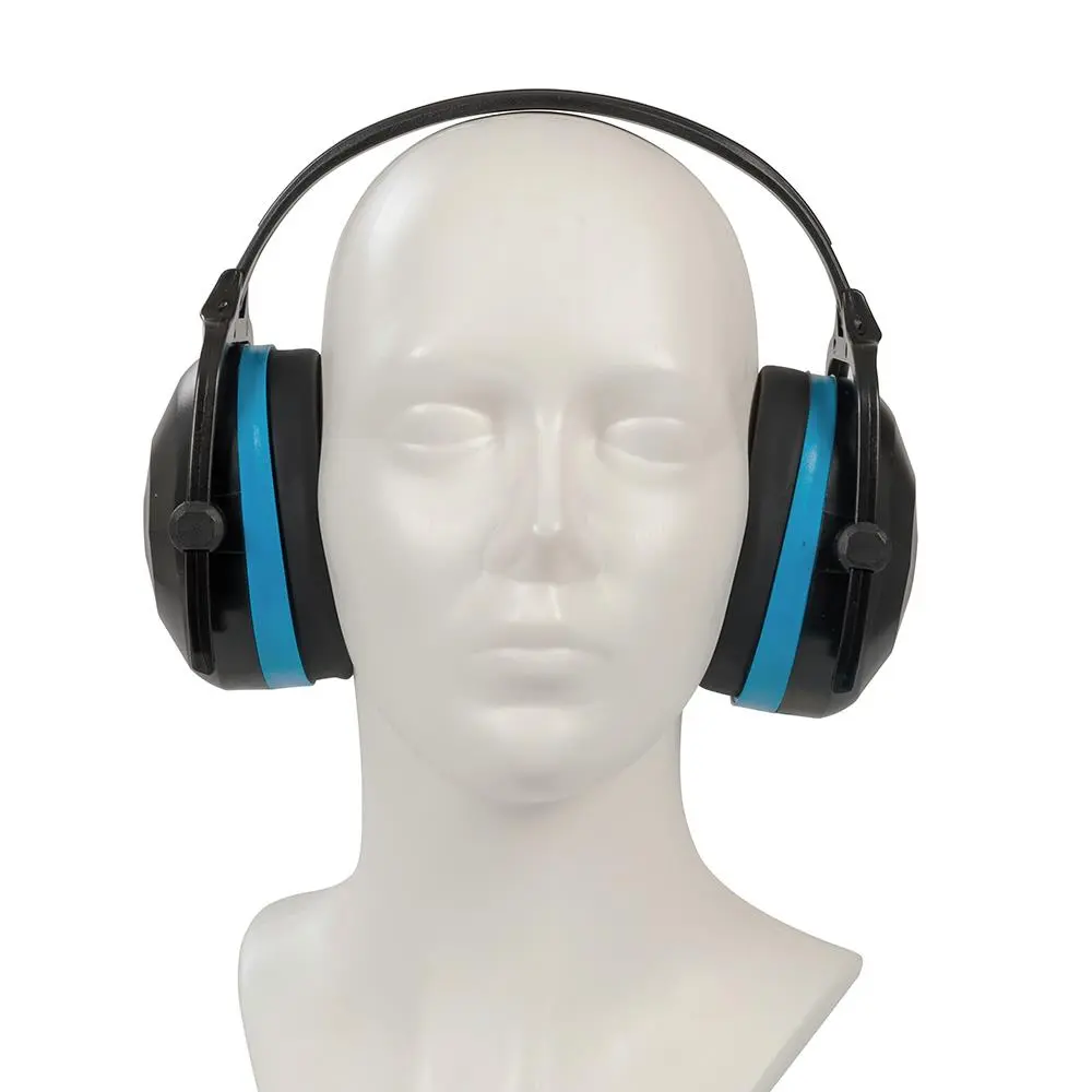 Silverline Folding Ear Defenders SNR 30dB Muffs Compact Safety Protectors Work - Image 7