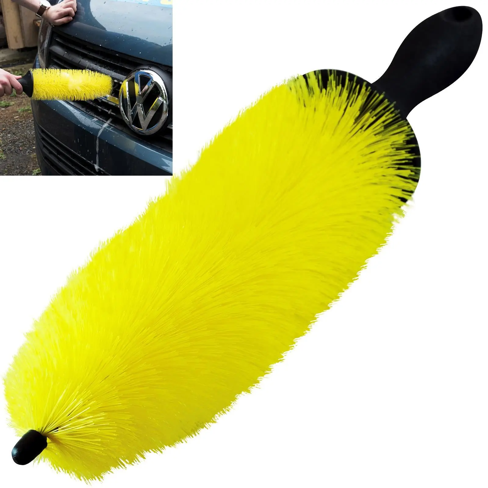 Silverline Grille and Wheel Cleaning Brush 370mm - Image 2
