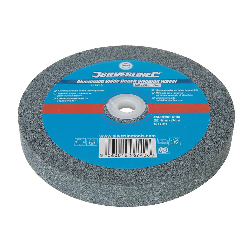 Silverline Grinding Wheel 150 x 20mm - Image 7