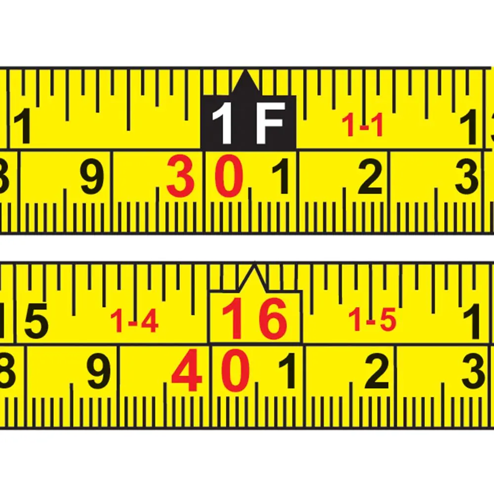 Silverline Hi-Vis Contour Tape 8m / 26ft x 25mm MT08 - Image 2