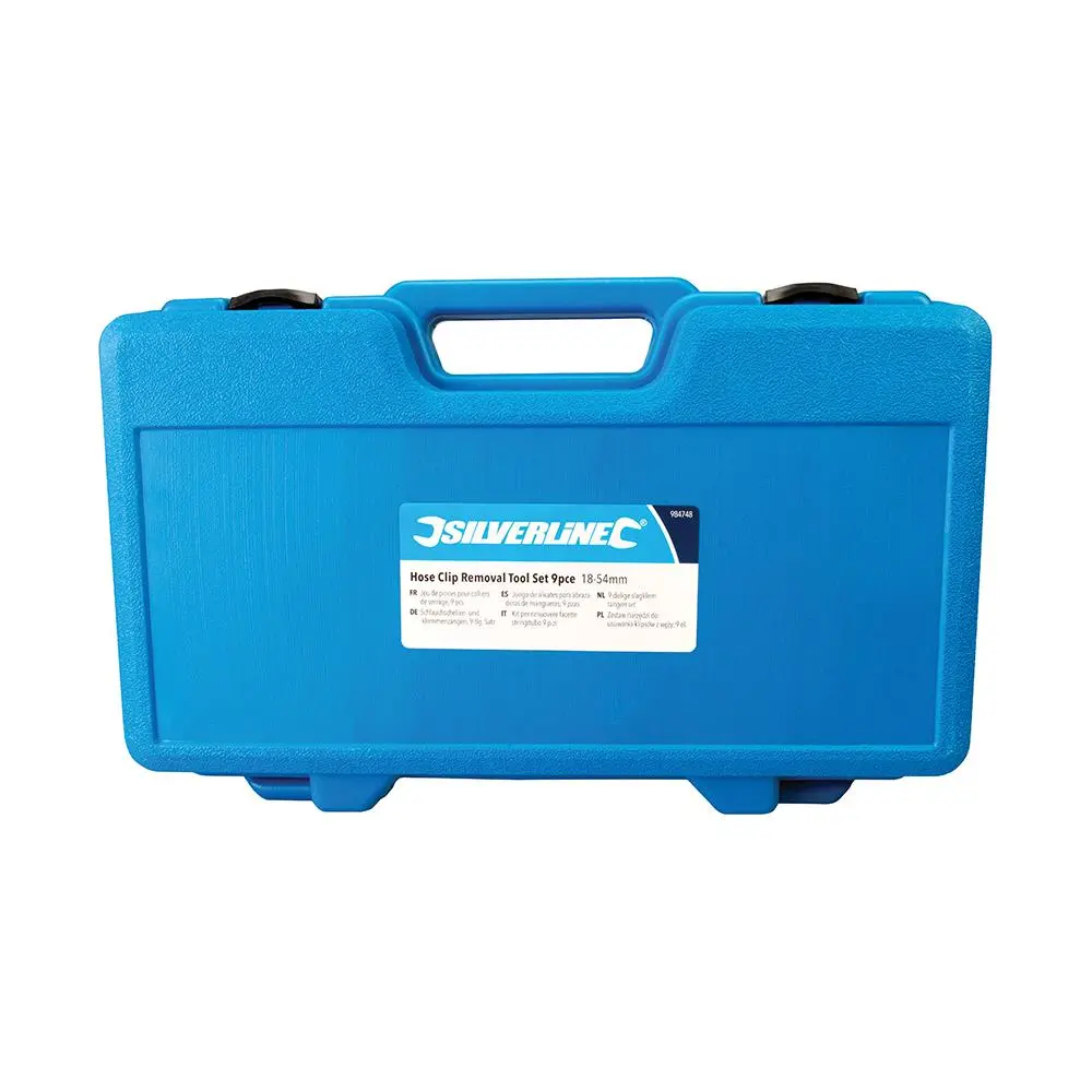 Silverline Hose Clip Removal Tool Set 9pce 18 - 54mm - Image 10