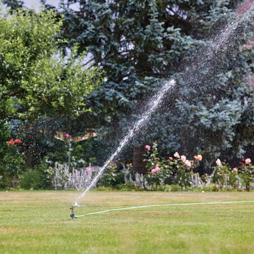 Silverline Impulse Garden Sprinkler Lawn Water Spray Hose Spiked Adjustable - Image 6