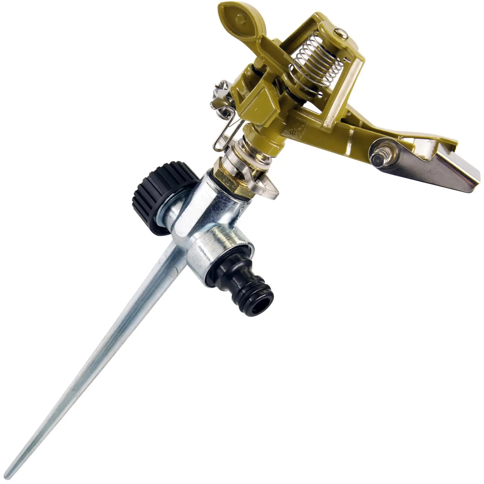 Silverline Impulse Garden Sprinkler Lawn Water Spray Hose Spiked Adjustable - Image 8