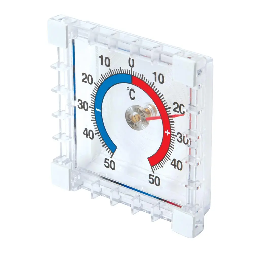 Silverline Indoor/Outdoor Stick On Thermometer Wall Garden Greenhouse Home - Image 2
