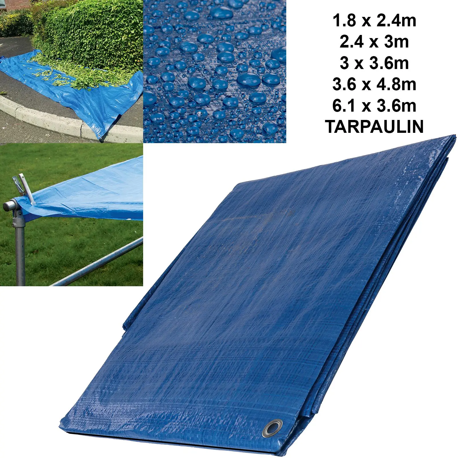 Silverline Large Cut Tarpaulin