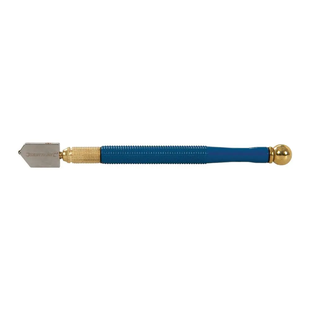 Silverline Lubricated Glass Cutter Oil Reservoir Tungsten Carbide Mirror - Image 3