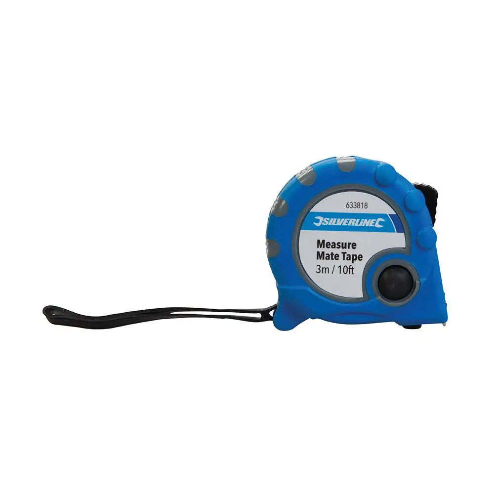 Silverline Measure Mate Tape 3m / 10ft x 16mm 633818 - Image 3