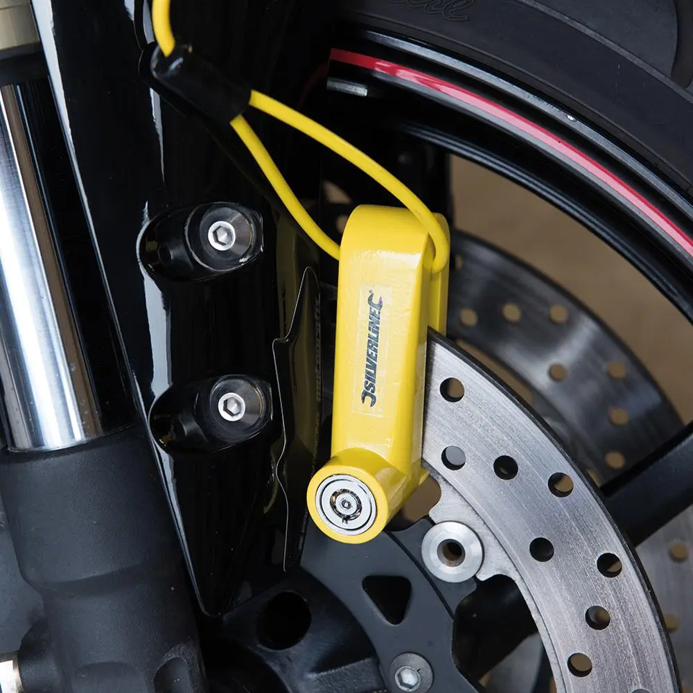 Silverline Motorcycle Disc Lock 10mm Pin 932434 - Image 4