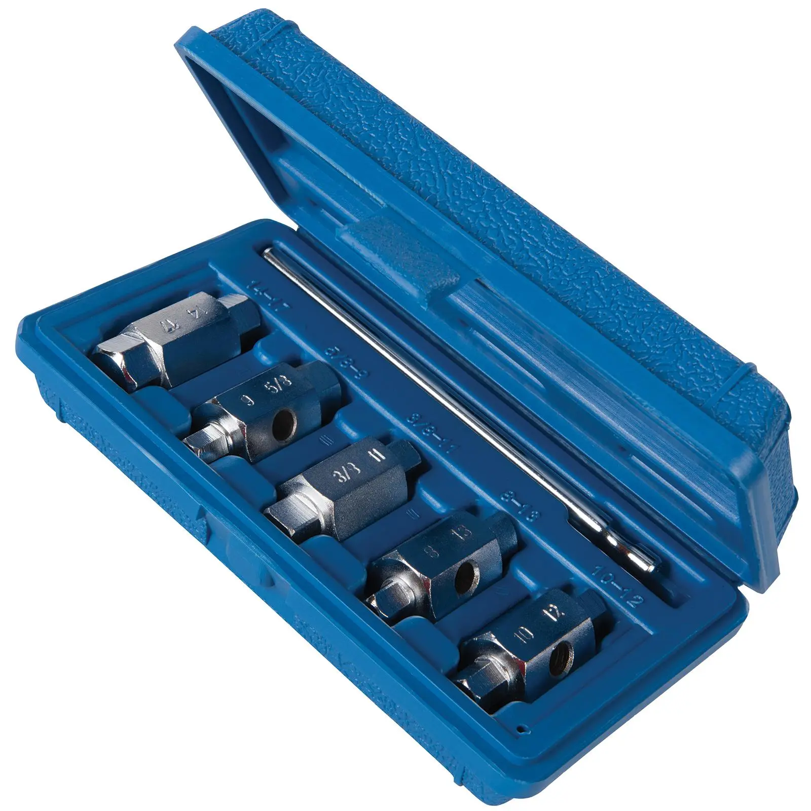 Silverline Oil Drain Plug Key Set 6 Piece - Image 2