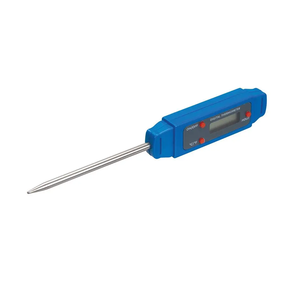 Silverline Pocket Digital Probe Thermometer Slimline Food Meat BBQ Cooking