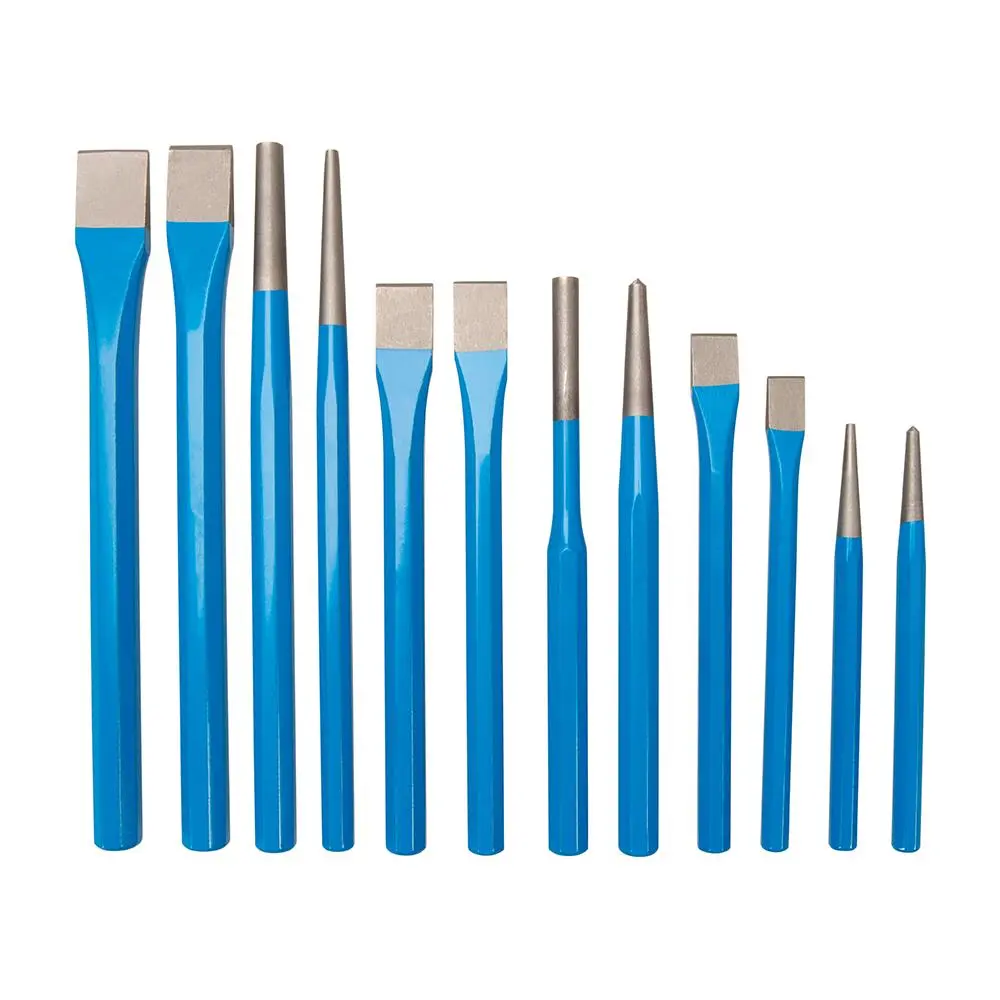 Silverline Punch & Chisel Set 12pce PC05 - Image 3