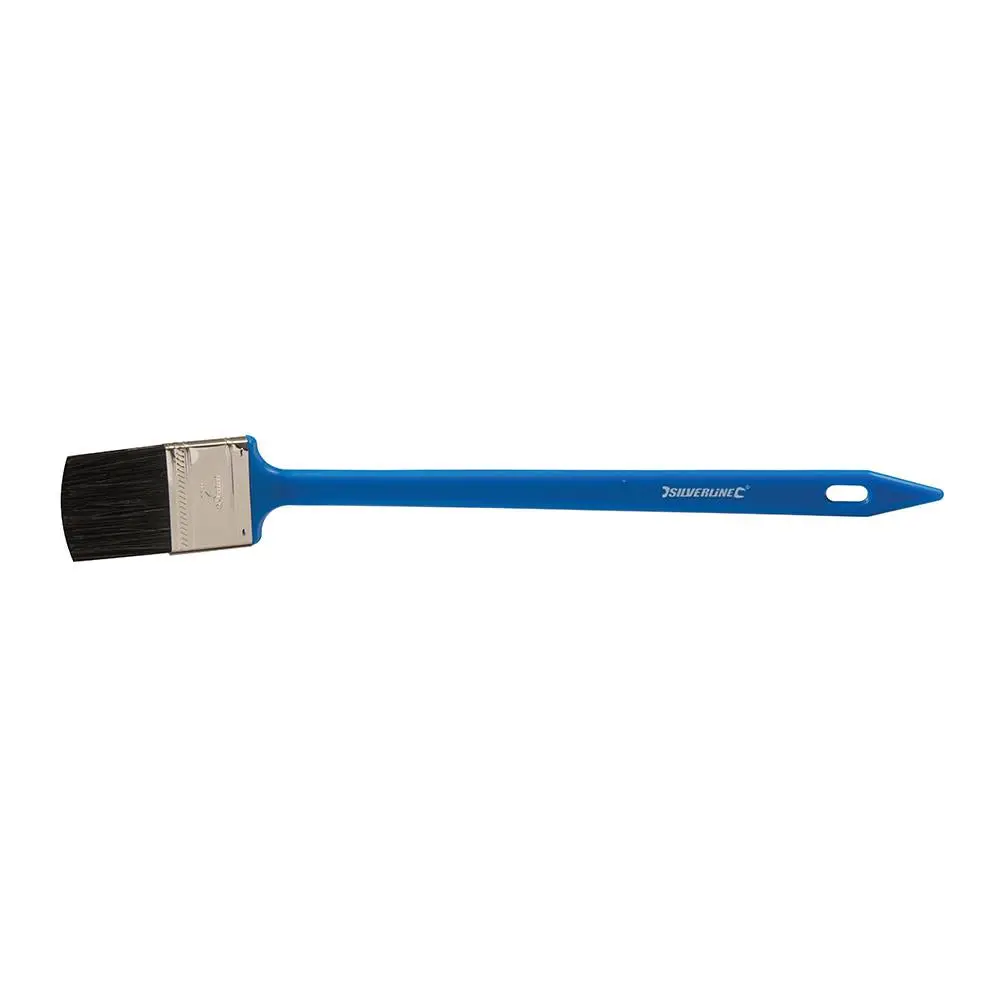 Silverline Radiator Long Reach Paint Brush Handle Flexible Decorating DIY