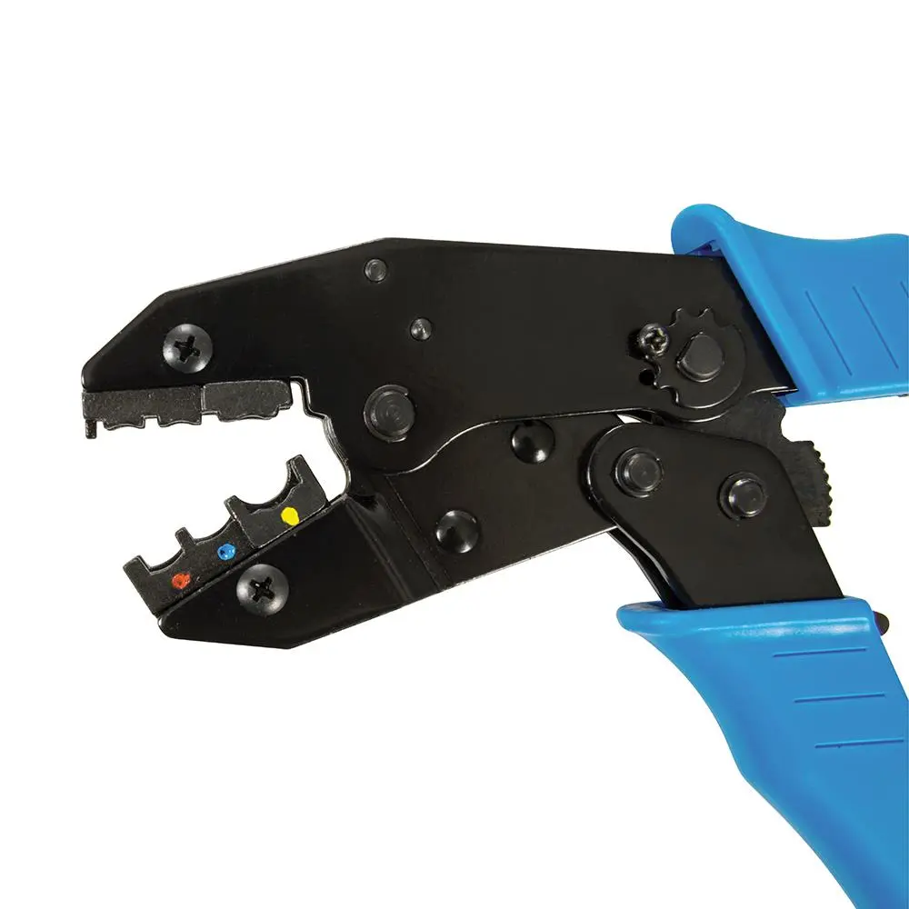 Silverline Ratchet Crimping Pliers Insulated Terminals Crimpers Heavy Duty