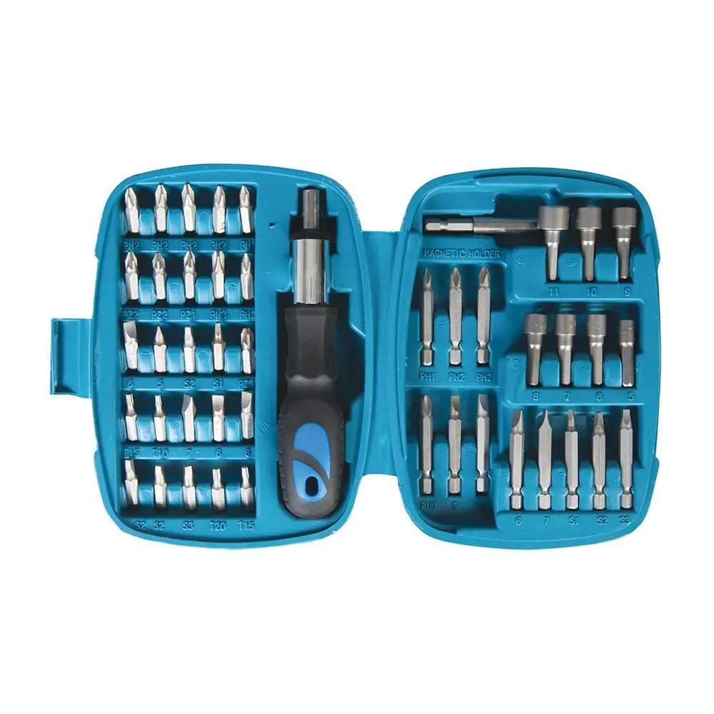 Silverline Ratchet Screwdriver Bit & Socket Set 45pce 427611 - Image 3
