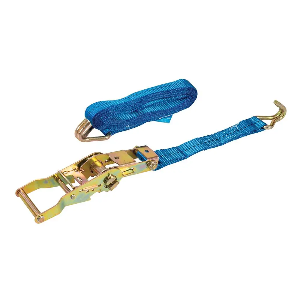 Silverline Ratchet Tie Down Strap Cargo Lash J-Hook 1000-2750kg - Image 4