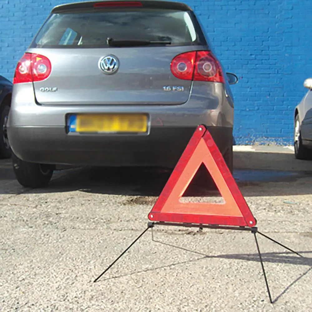 Silverline Reflective Road Safety Triangle ECE27 140958 - Image 2