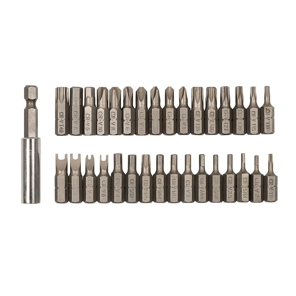 Silverline Security Bit Set 33pce 25mm 909353 - Image 4