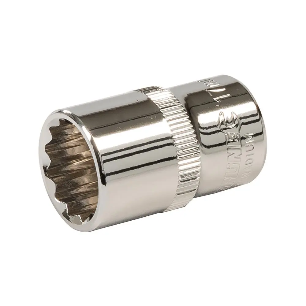 Silverline Socket 1/2" Drive 12pt Metric 17mm 676654 - Image 2