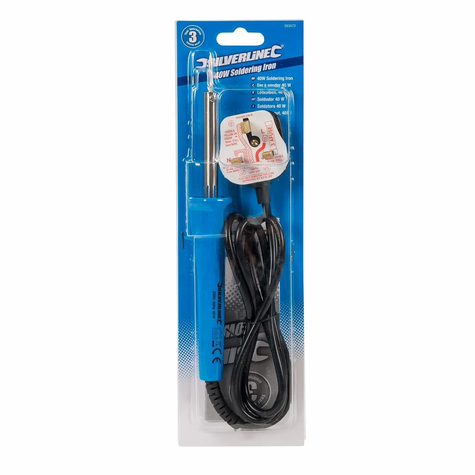 Silverline Soldering Iron 40W - Image 4