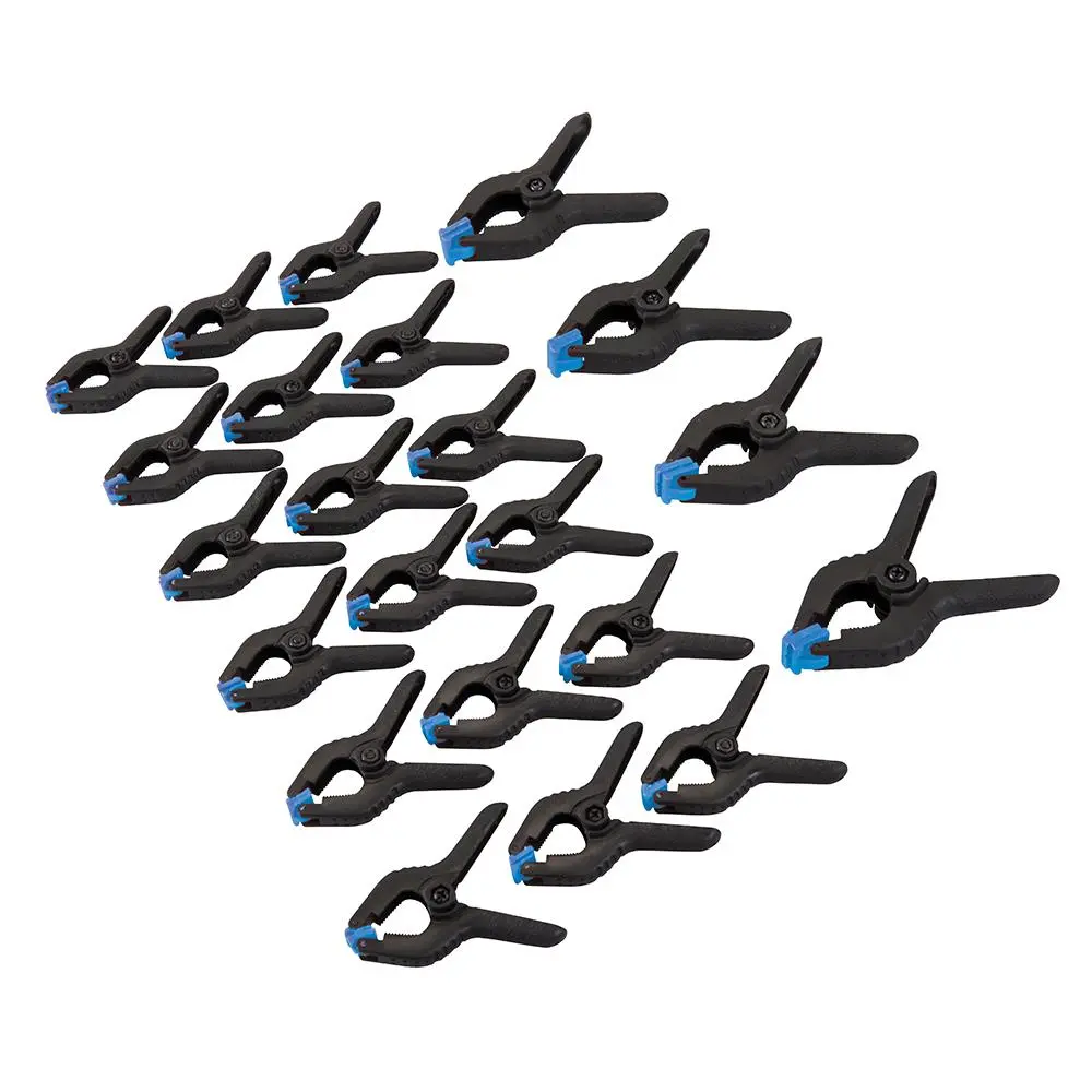 Silverline Spring Clamp Set 22pce 25 & 19mm 620284 - Image 2