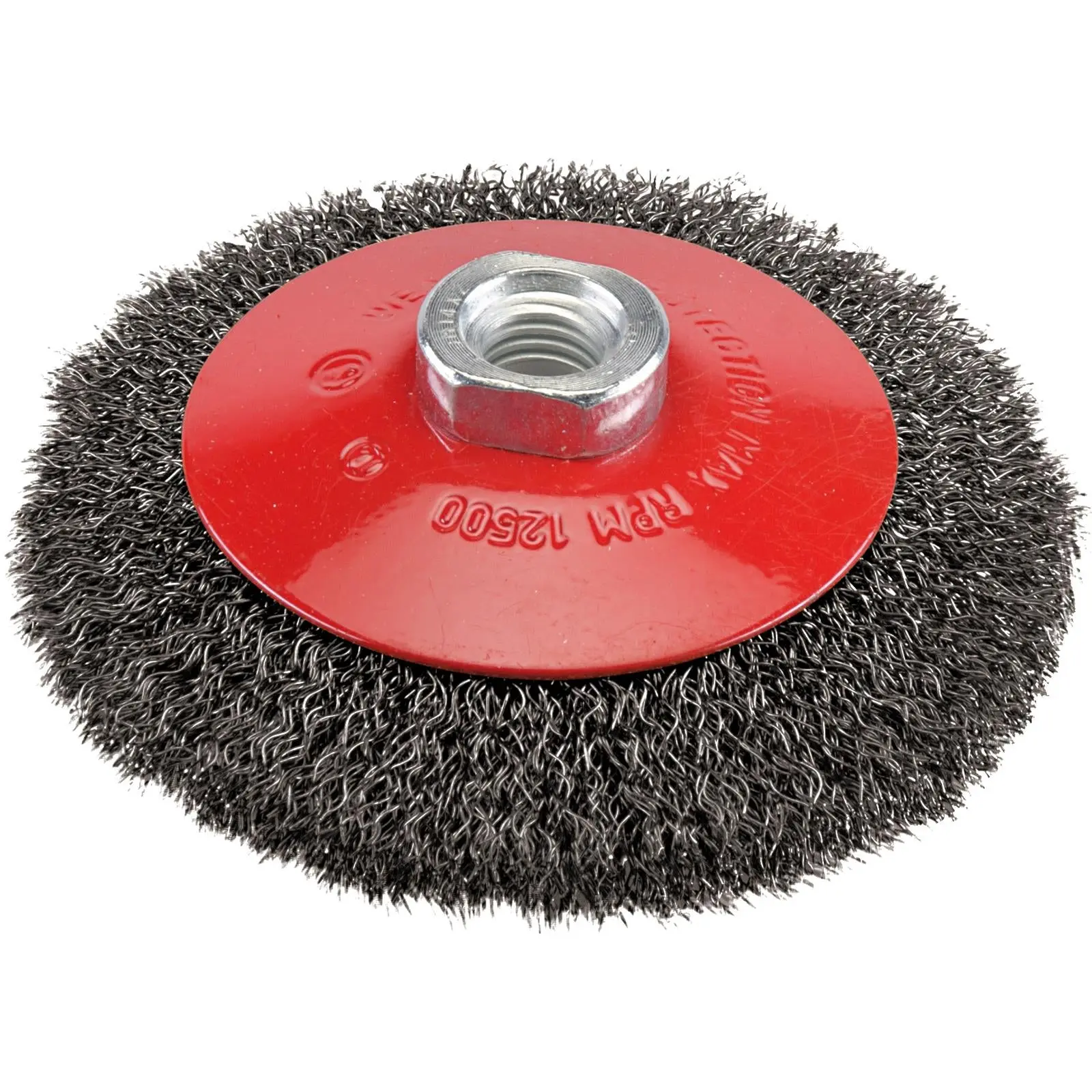 Silverline Steel Crimp Bevel Brush 115mm
