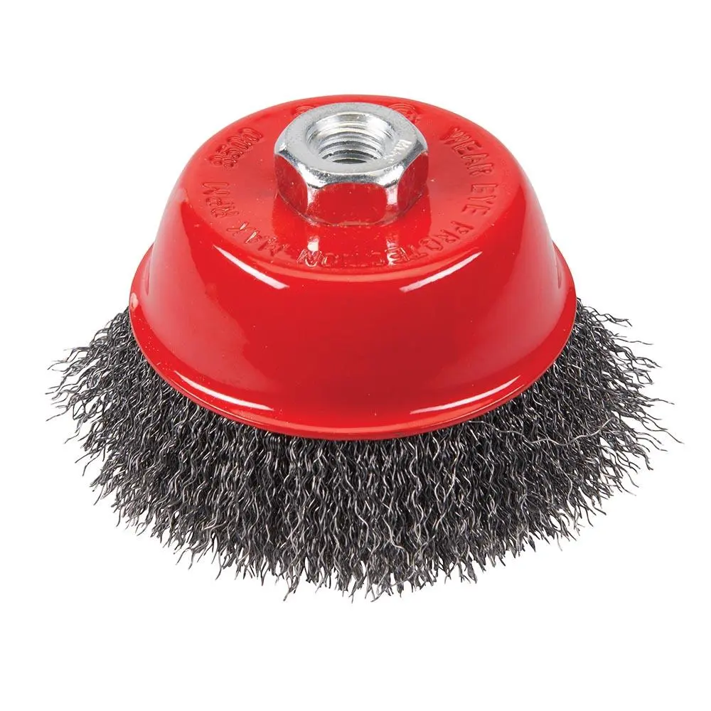 Silverline Steel Crimp Cup 65mm or 100mm - Image 3