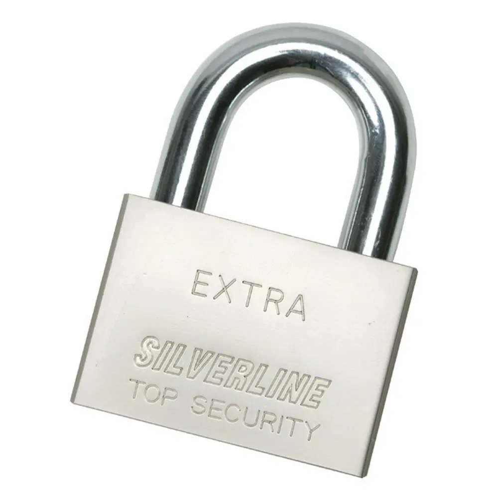 Silverline Steel Padlock 40mm 447136 - Image 2
