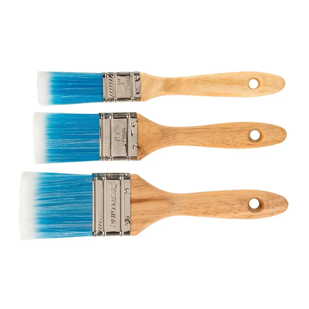 Silverline Synthetic Brush Set 25, 40 & 50mm 675077 - Image 3