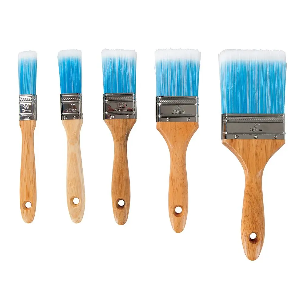 Silverline Synthetic Brush Set 5 Pieces 19mm-75mm - Image 2