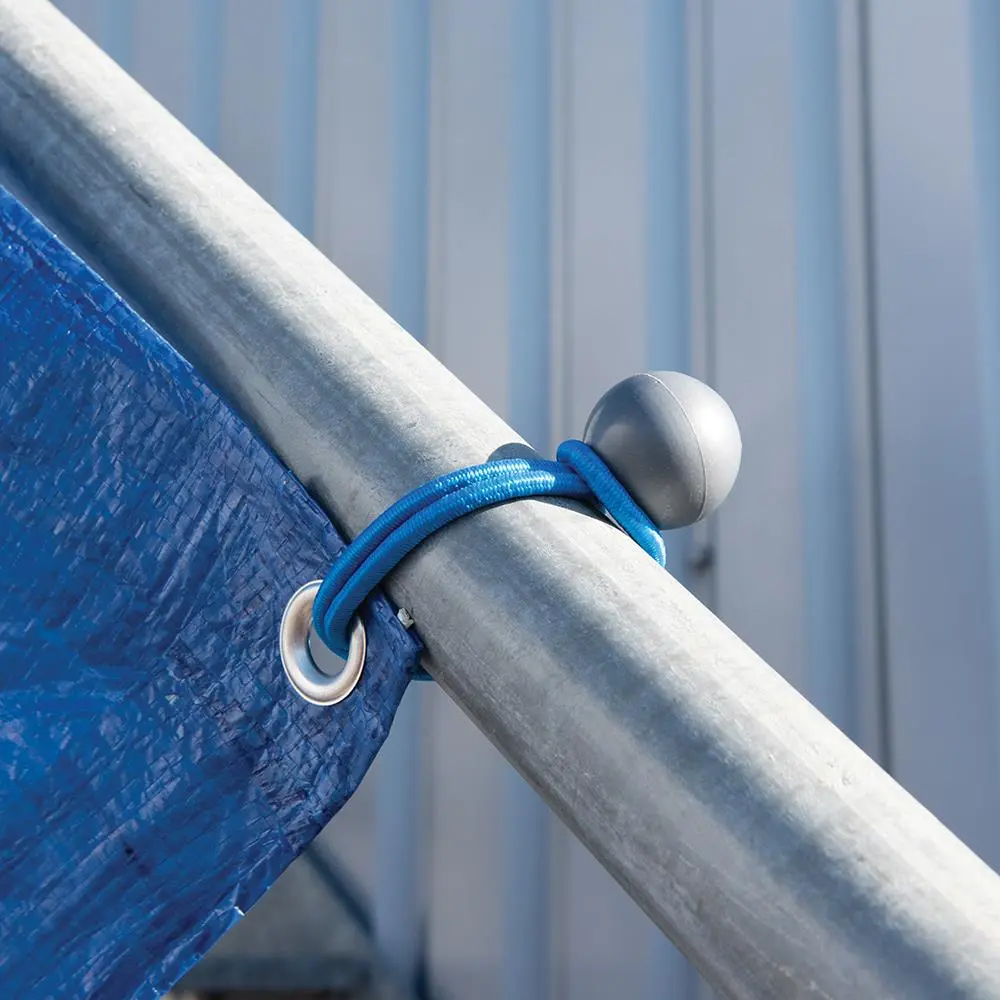 Silverline Tarpaulin Ball Bungees 10pk 175mm 237045 - Image 2