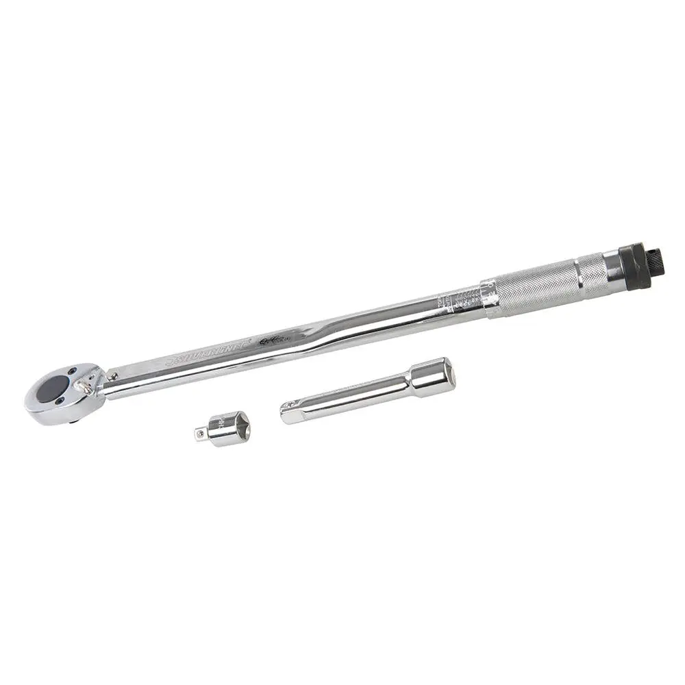 Silverline Torque Wrench 28 - 210Nm 1/2" Drive 633567 - Image 5
