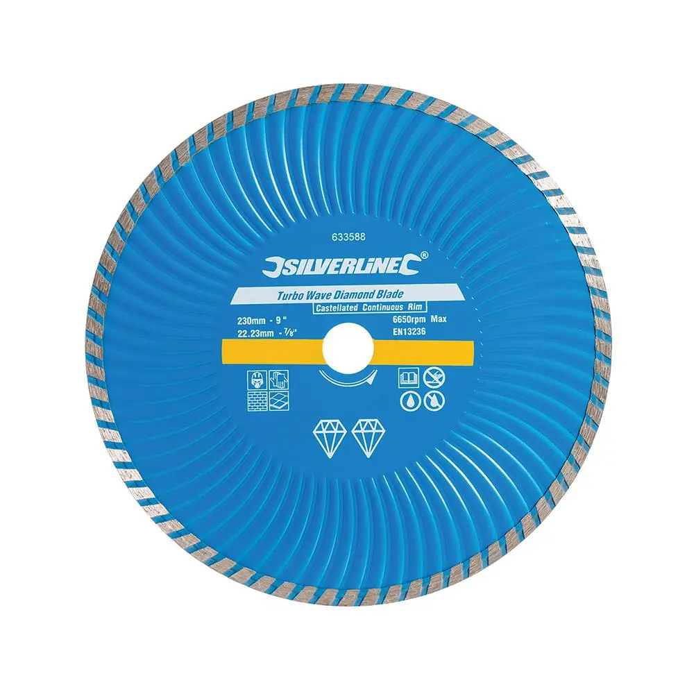 Silverline Turbo Wave Diamond Blade - Image 3
