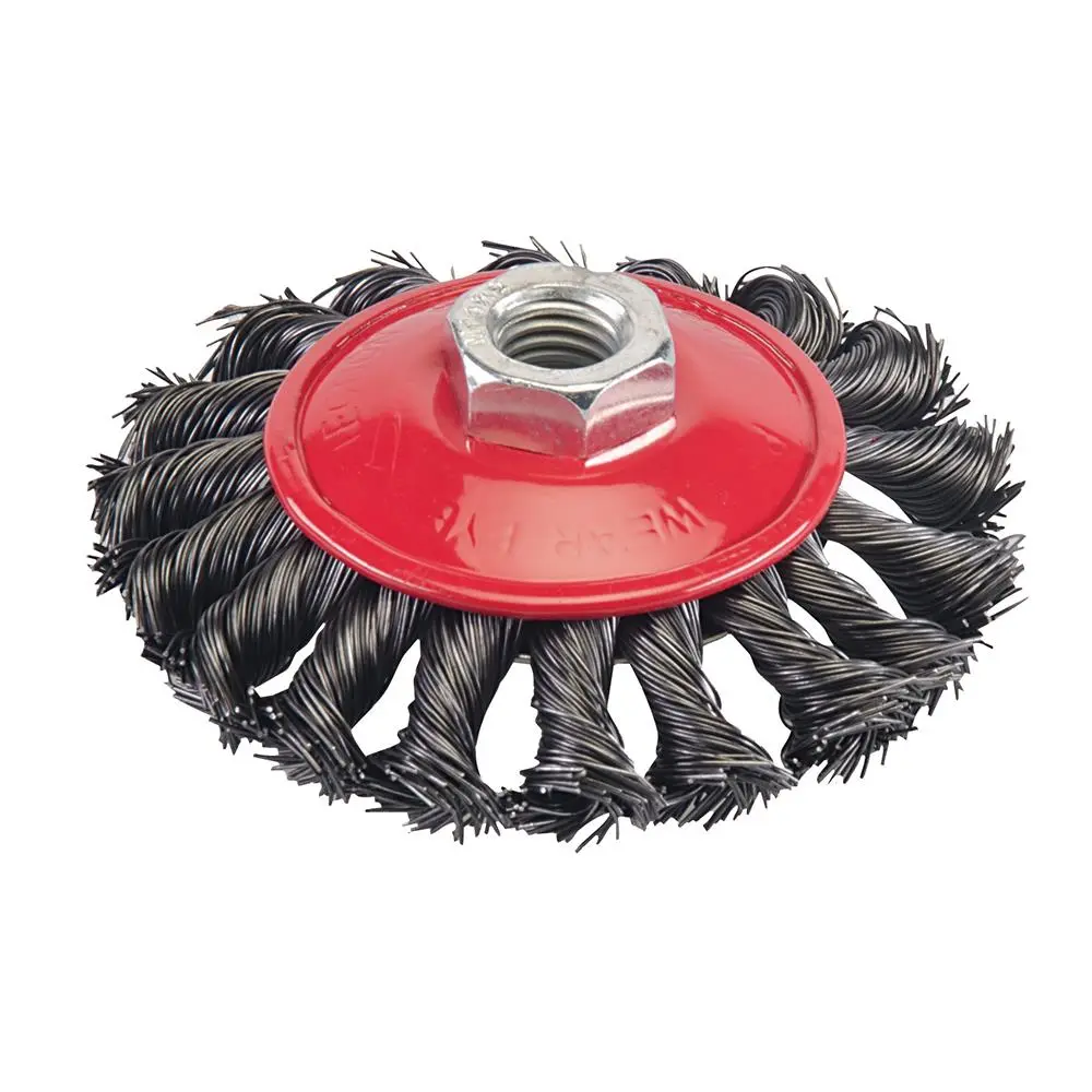 Silverline Twist Knot Brushes 100mm or 115mm - Image 3