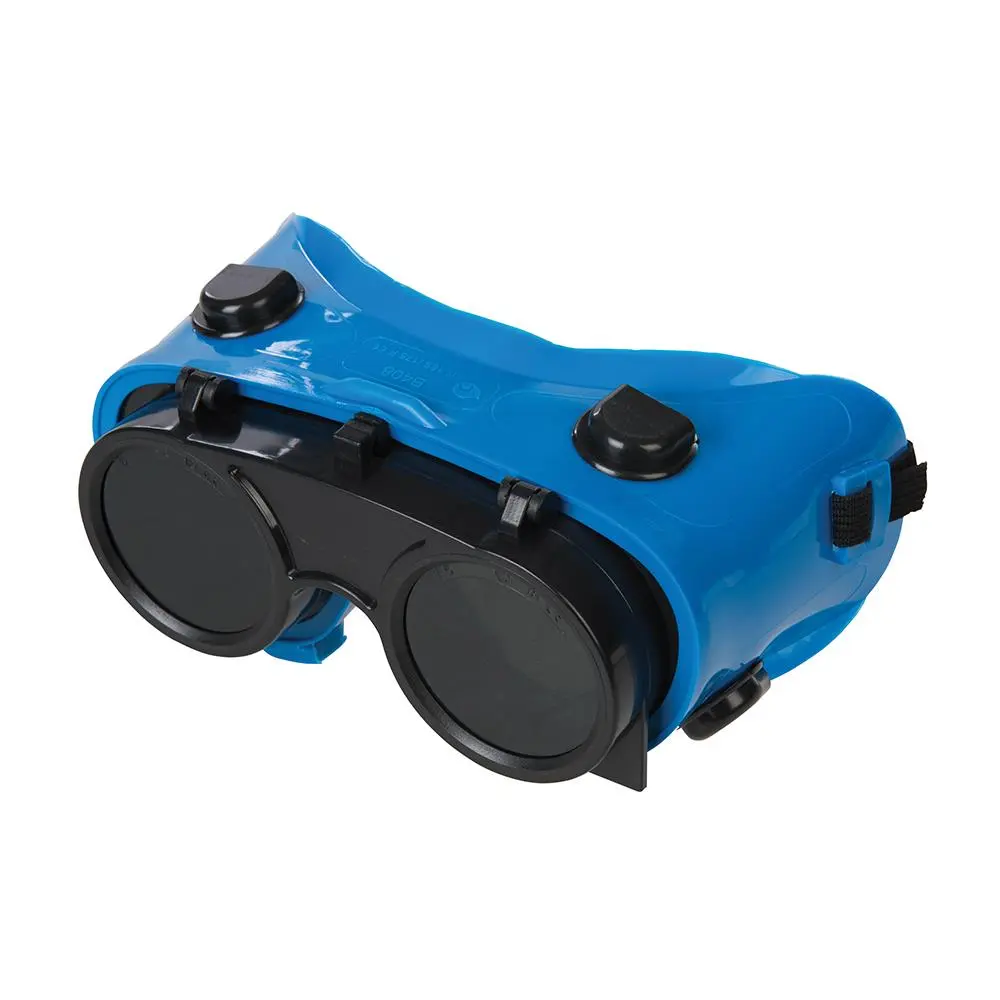 Silverline Welding Goggles Clear/No.5 Green Scratch Impact Resistant - Image 3