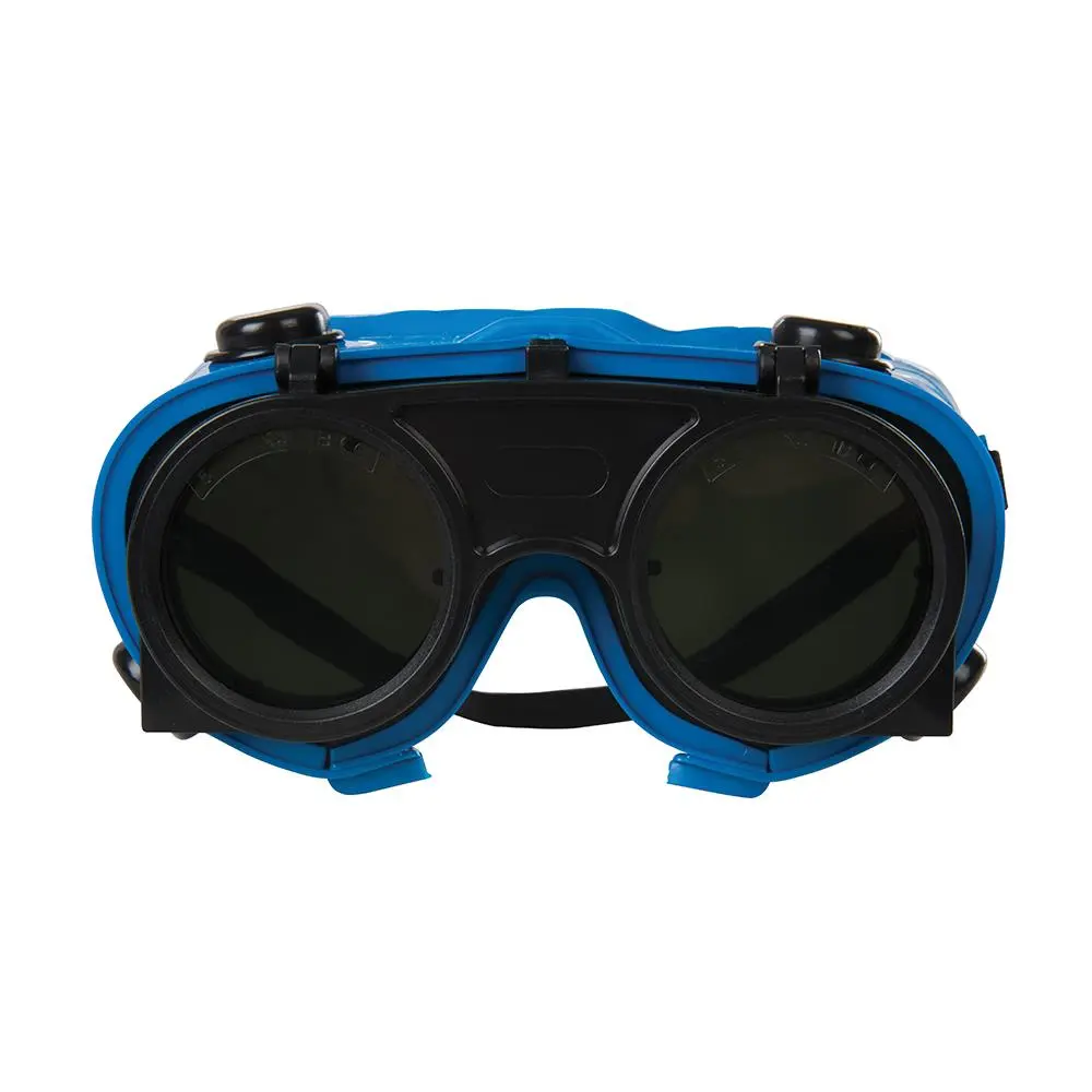Silverline Welding Goggles Clear/No.5 Green Scratch Impact Resistant - Image 4