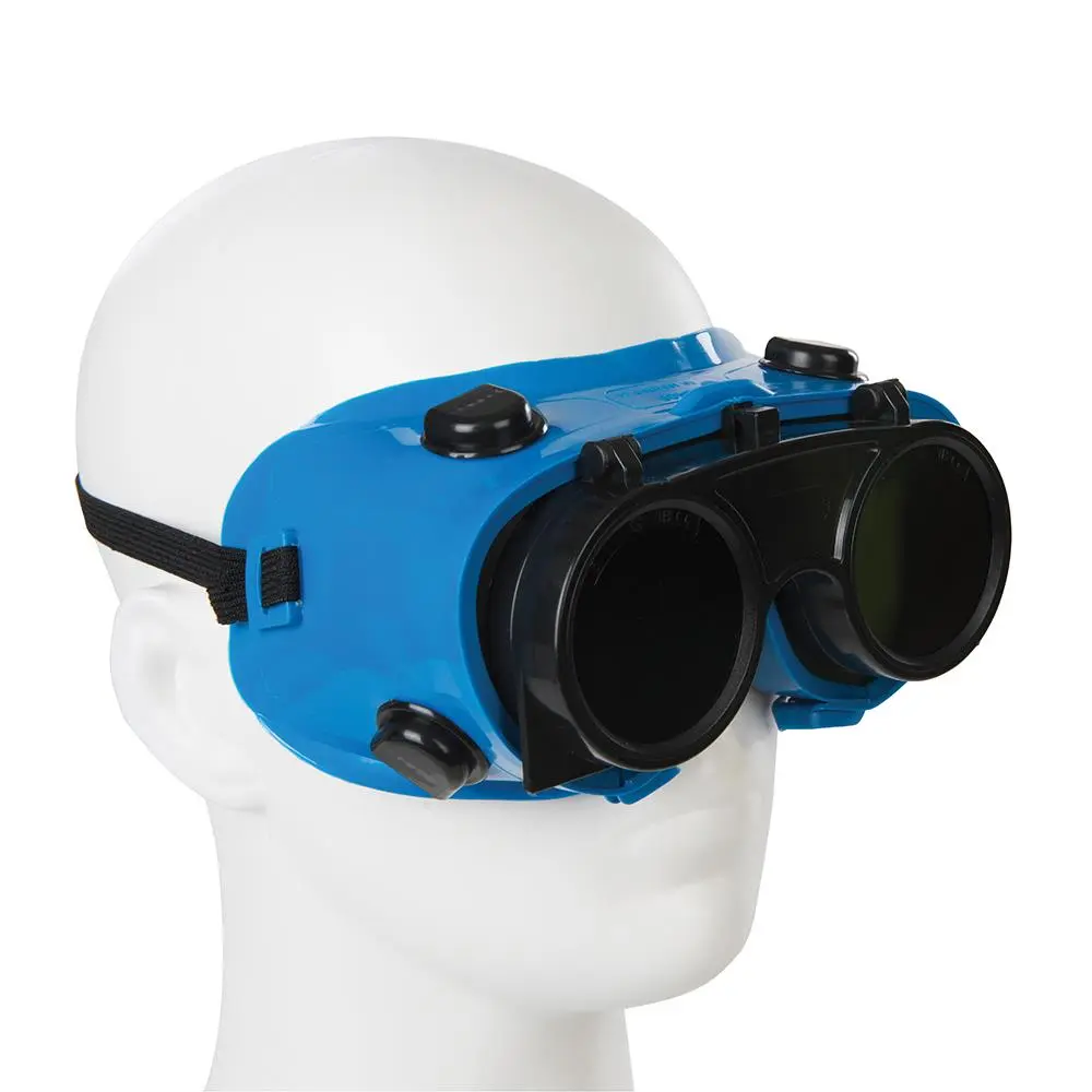 Silverline Welding Goggles Clear/No.5 Green Scratch Impact Resistant - Image 6