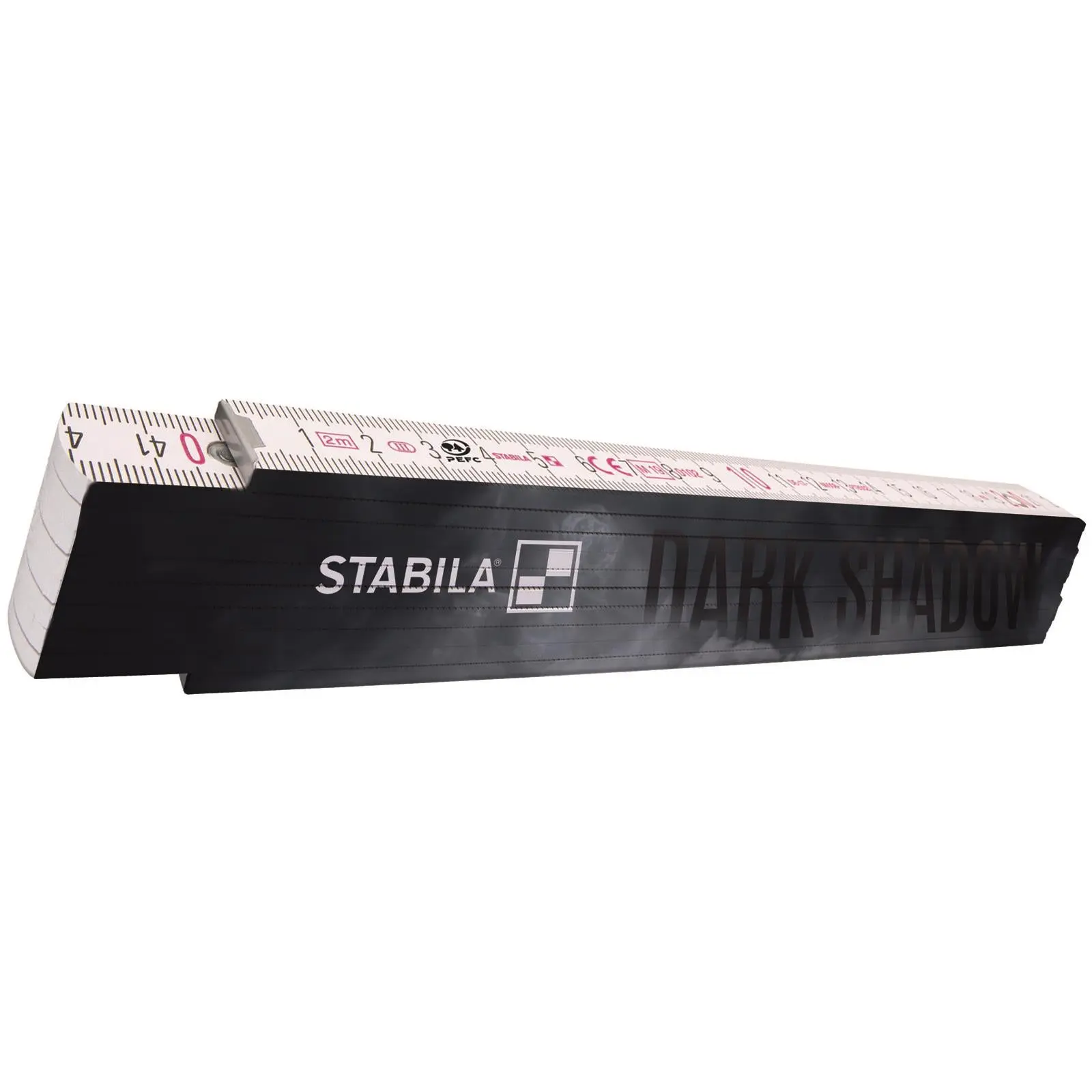 STABILA Dark Shadow Wooden Folding Rule 2m Limited Edition 20266