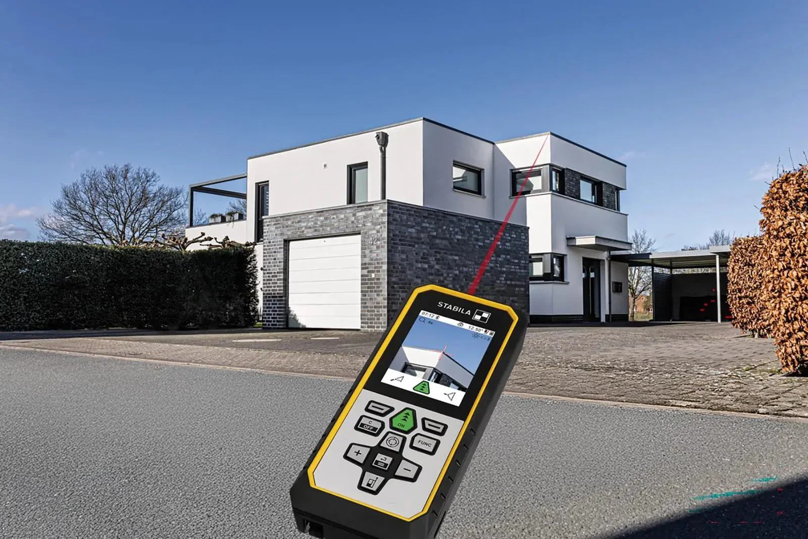 STABILA LD 530 BT Laser Distance Measure 200m Bluetooth 20123 - Image 2