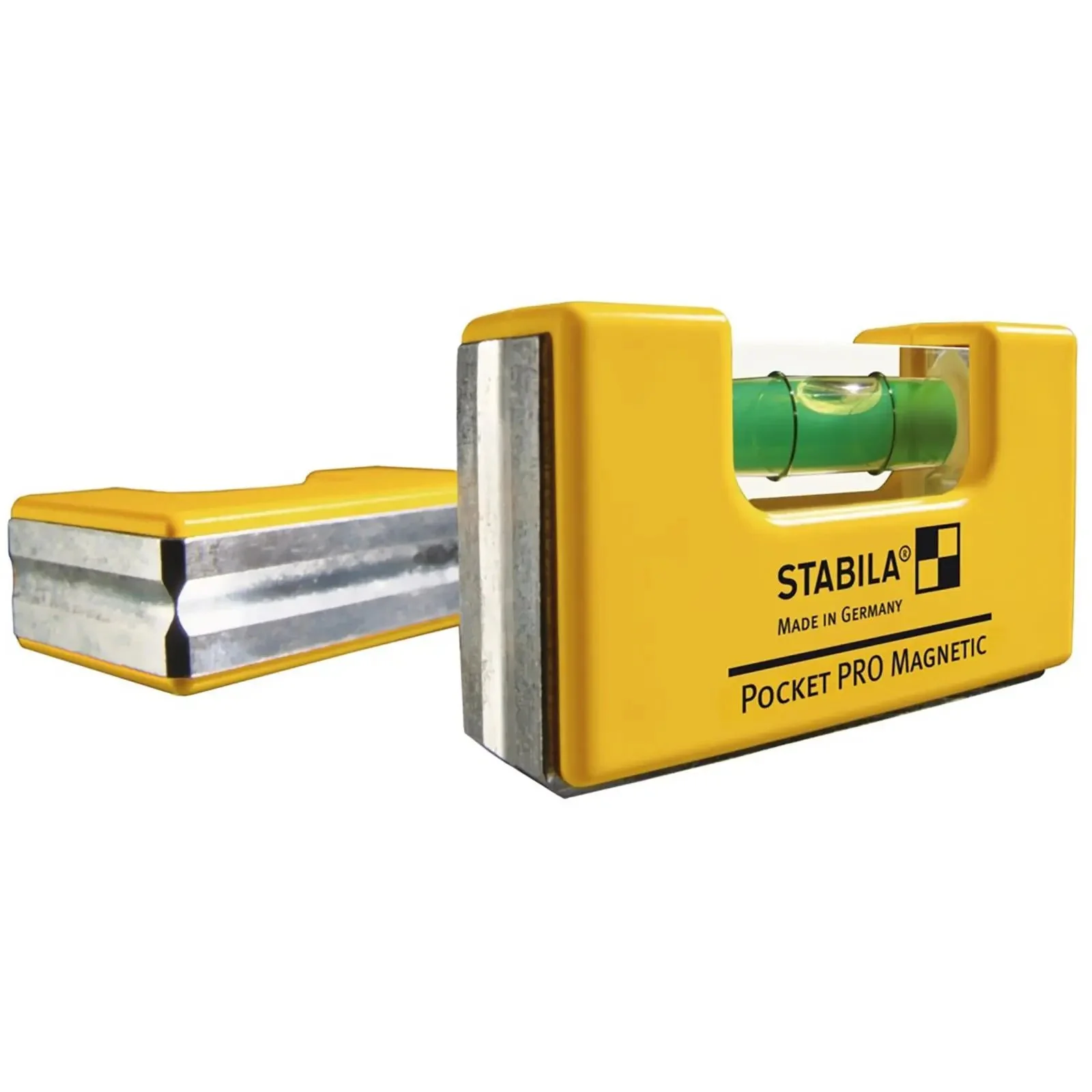 STABILA Pocket PRO Magnetic Spirit Level 7cm with Belt Clip 17953 - Image 3