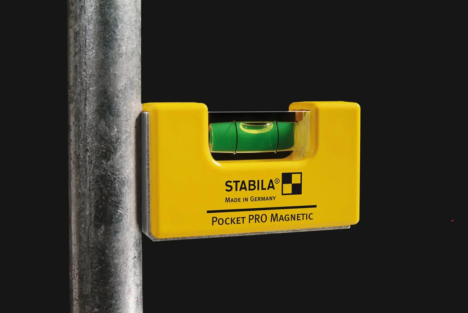 STABILA Pocket PRO Magnetic Spirit Level 7cm with Belt Clip 17953 - Image 5