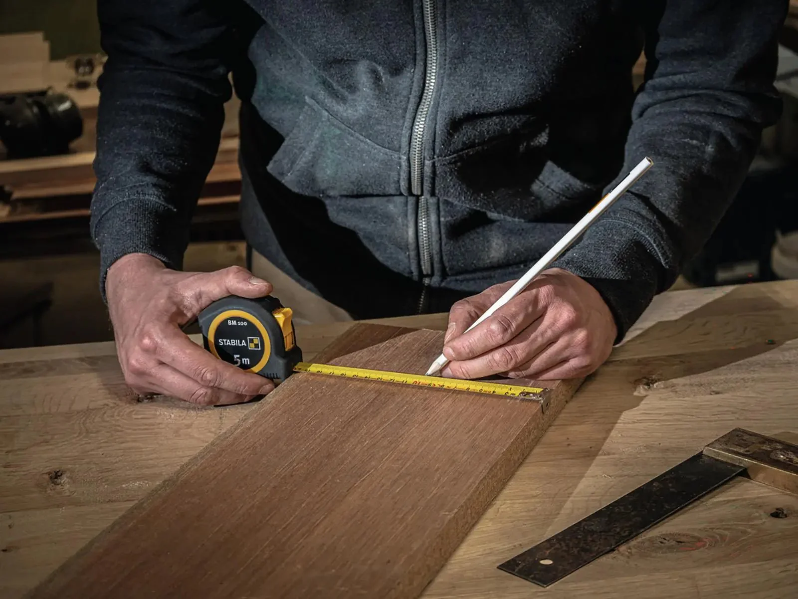 STABILA Pocket Tape Measure BM100 Metric / Imperial Scale Class II - Choose Size - Image 17