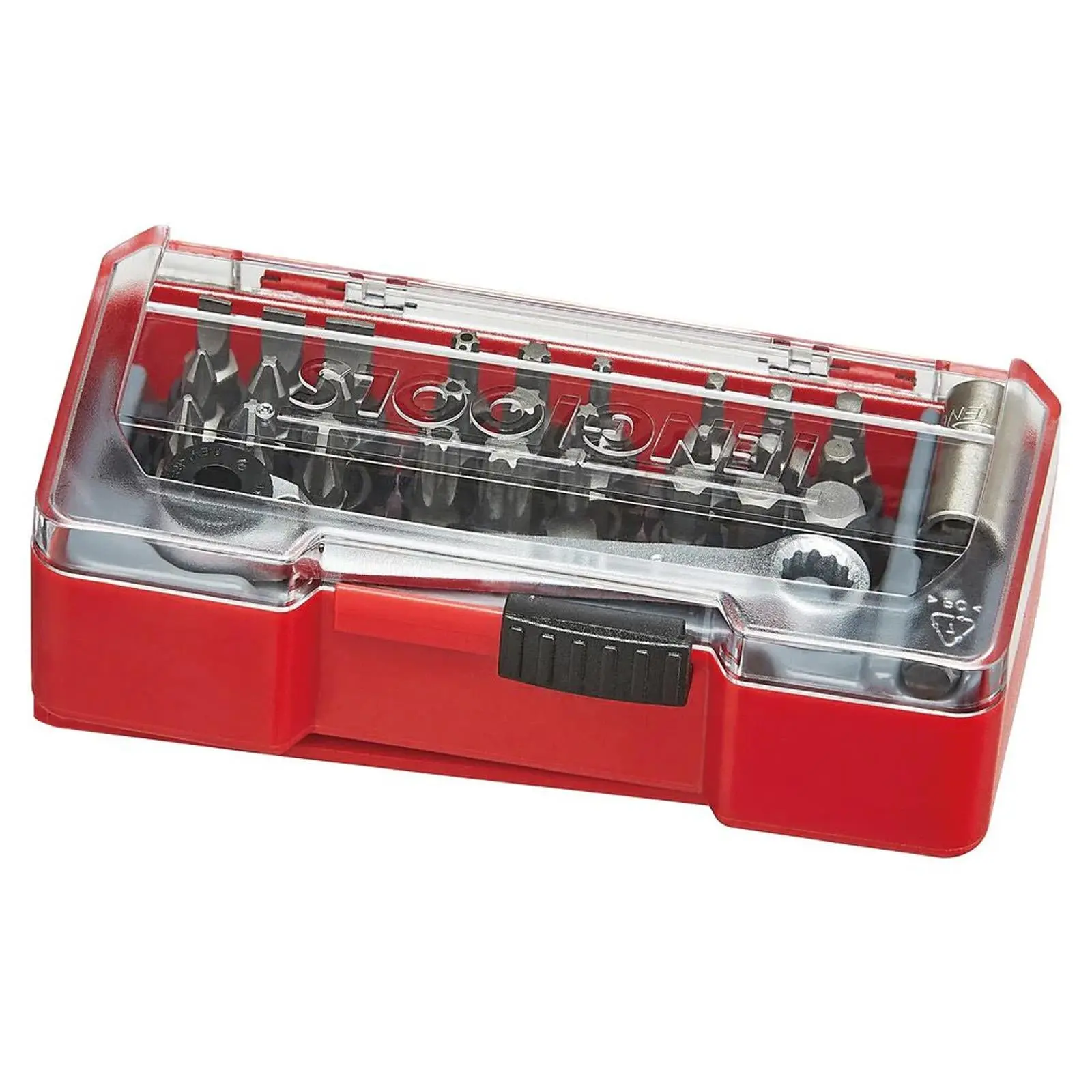 Teng Tools Mixed Screwdriver Bit Set with Ratchet and Belt Clip 29 Pieces TJ1429 - Image 3