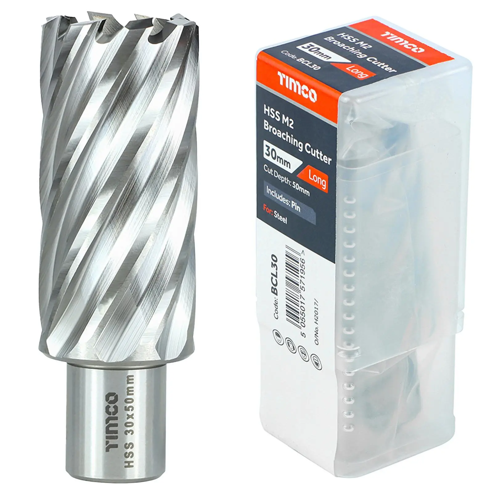 TIMCO Broaching Cutters M2 HSS Steel Mag Drill Bit and Replacement Pilot Pins - Choose Size - Image 35