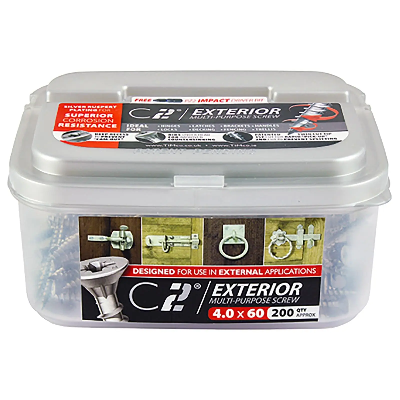 TIMCO C2 Exterior Strong Fix Premium External Screws Pozi Tub Ironmongery Decking Fencing - Image 4