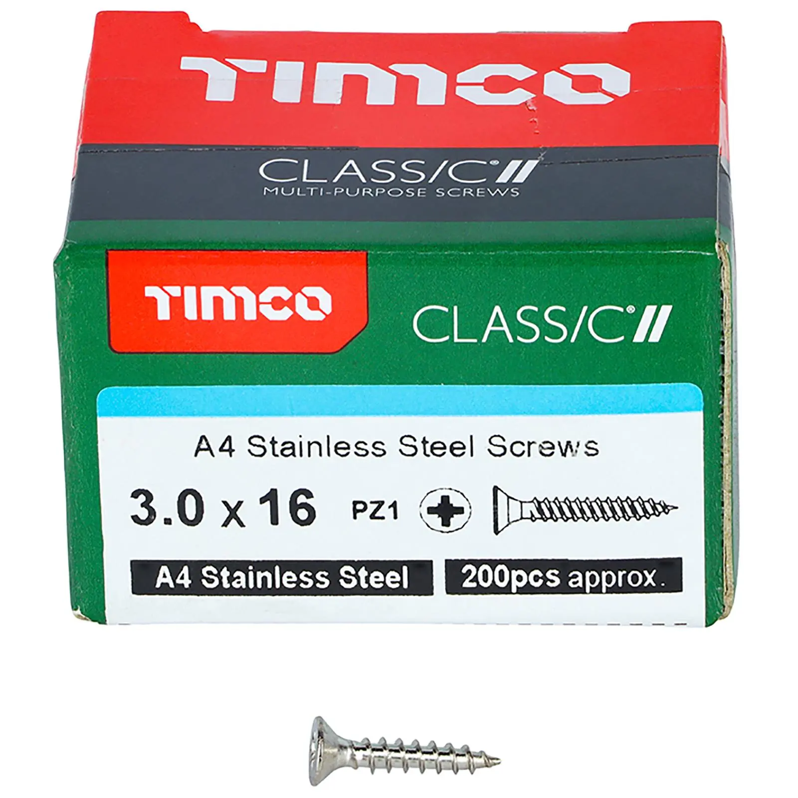 TIMCO Classic Wood Screw A4 Stainless Steel Countersunk Multi Purpose - Image 5