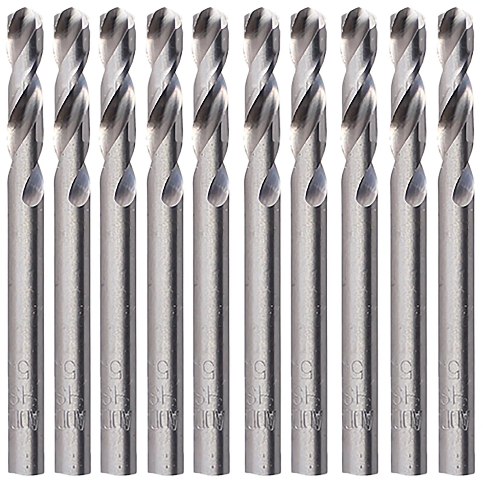 TIMCO Drill Bits HSS M2 Ground Stub 10 Pack Tube 3.2-5.0mm Choose Size