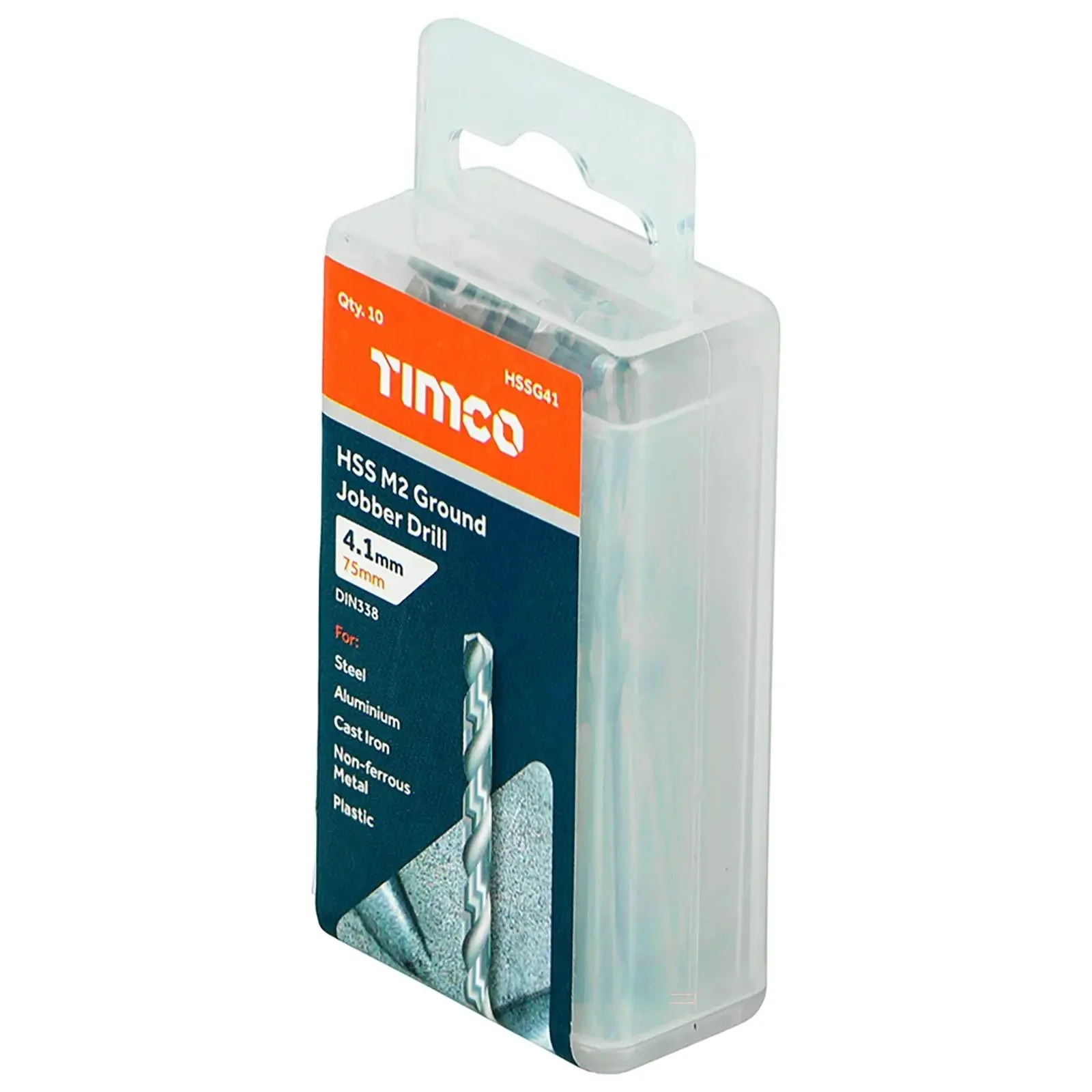 TIMCO HSS Drill Bits M2 Ground Jobber Drill Bit Pack DIN338 - Choose Size - Image 14