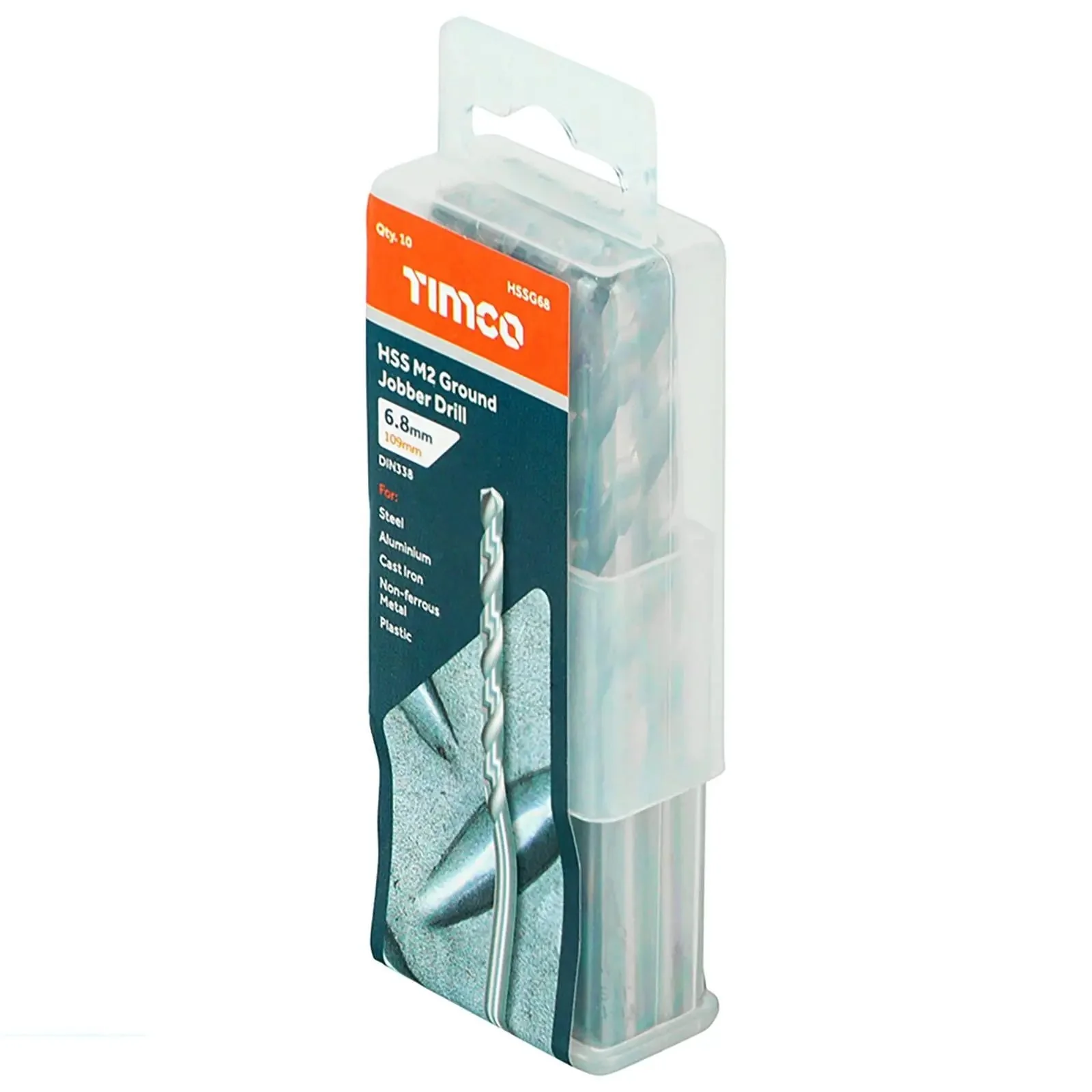 TIMCO HSS Drill Bits M2 Ground Jobber Drill Bit Pack DIN338 - Choose Size - Image 16