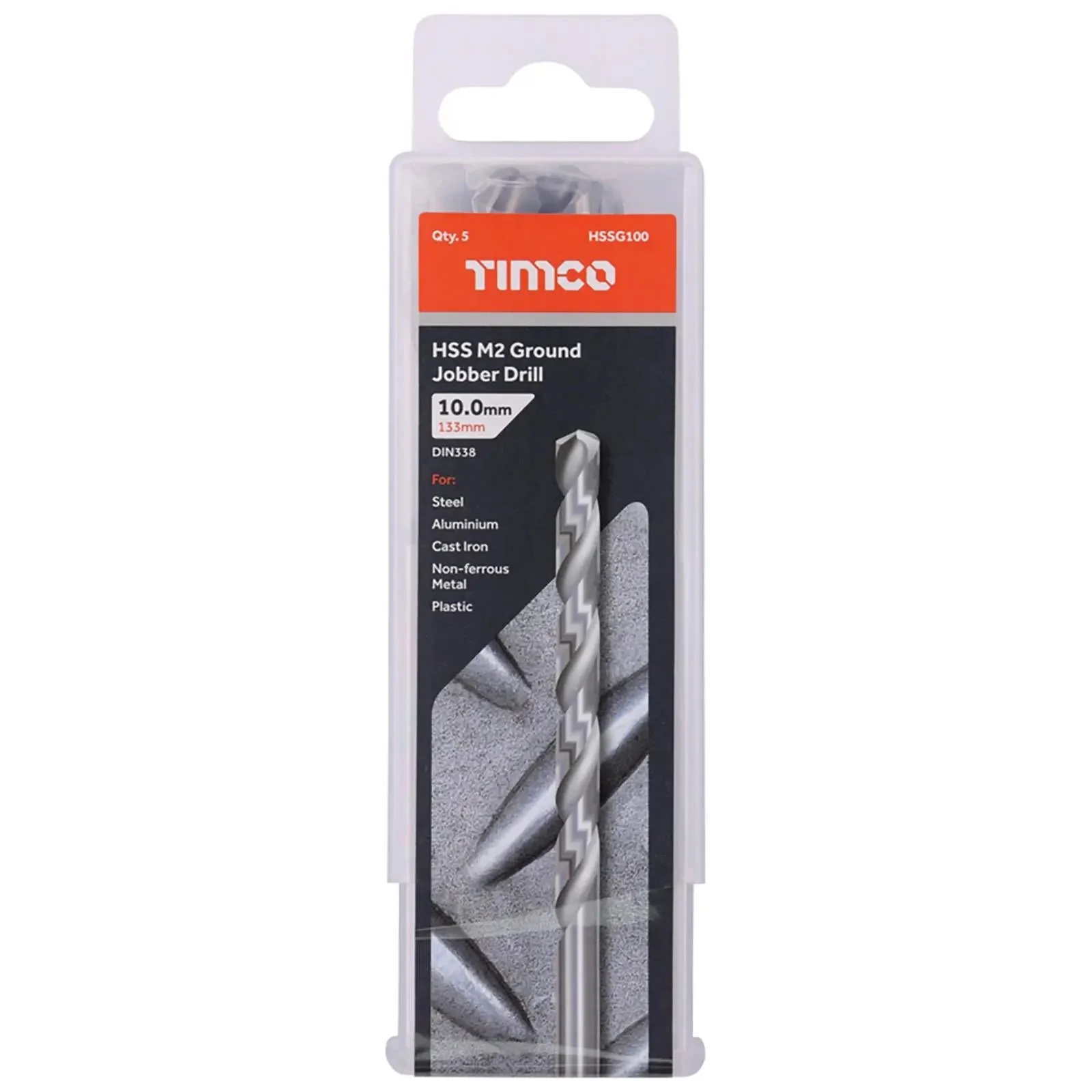 TIMCO HSS Drill Bits M2 Ground Jobber Drill Bit Pack DIN338 - Choose Size - Image 22